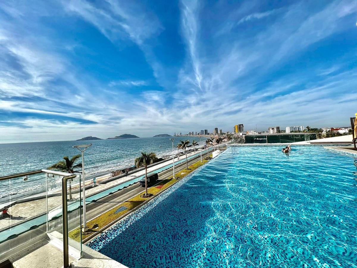Sunset View Malecón 1402 Vista panoramica al mar Apartamento Mazatlán Exterior foto