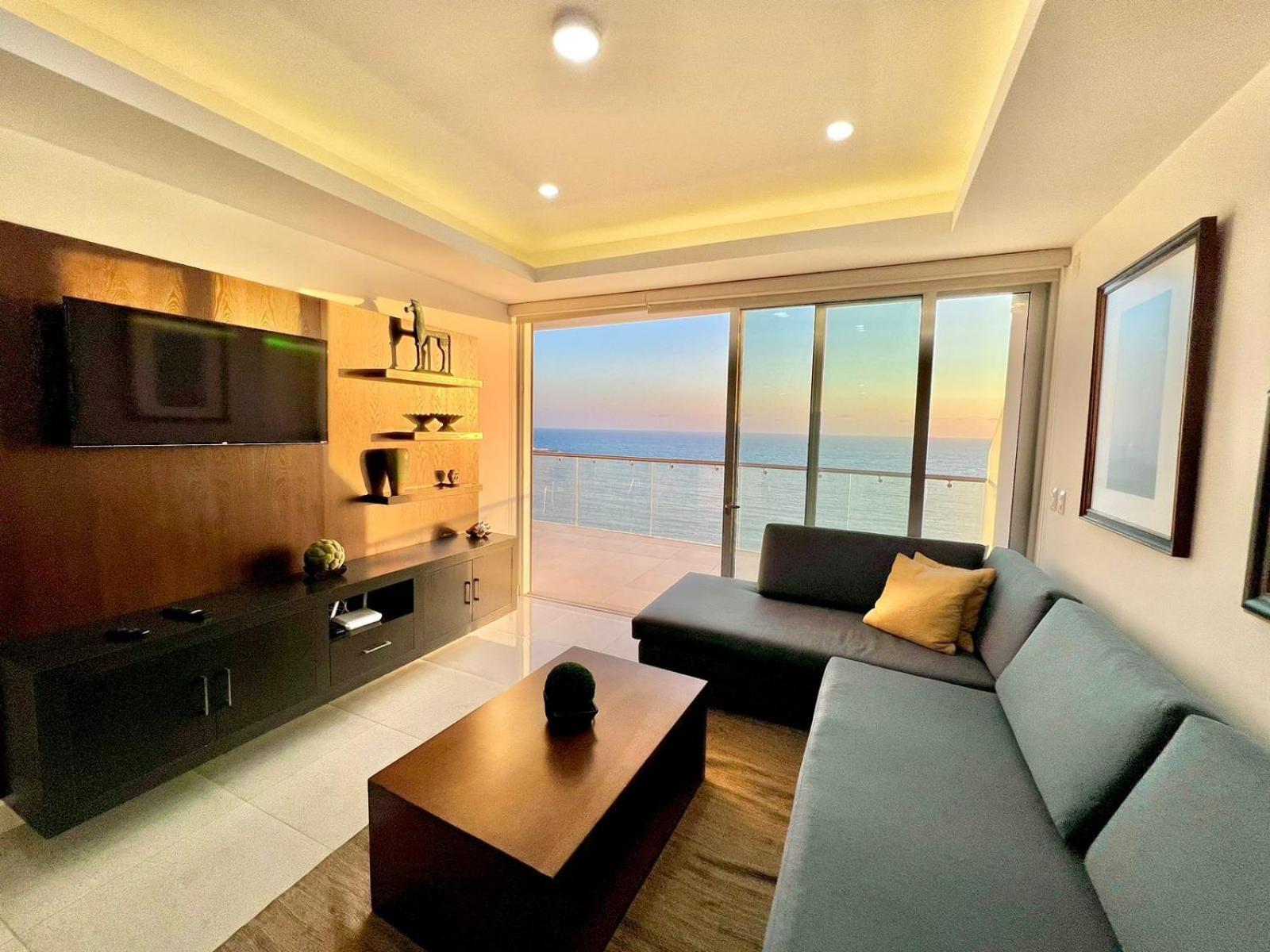 Sunset View Malecón 1402 Vista panoramica al mar Apartamento Mazatlán Exterior foto